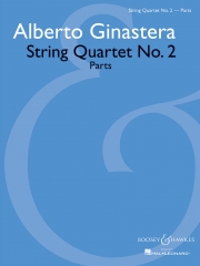 弦楽四重奏曲・No.2（アルベルト・ヒナステラ）（弦楽四重奏）【String Quartet No. 2】