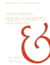 ヴァイオリン協奏曲・Op.30（アルベルト・ヒナステラ）（ヴァイオリン+ピアノ）【Violin Concerto, Op.30】