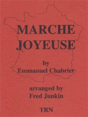 楽しい行進曲（エマニュエル・シャブリエ）（スコアのみ）【Marche Joyeuse】