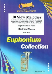 スロー・メロディー・10曲集（ベルトラント・モレン）（ユーフォニアム+ピアノ）【10 Slow Melodies】