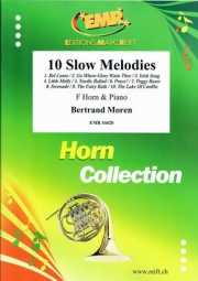 スロー・メロディー・10曲集（ベルトラント・モレン）（ホルン+ピアノ）【10 Slow Melodies】