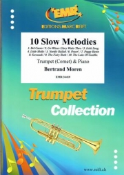 スロー・メロディー・10曲集（ベルトラント・モレン）（コルネット+ピアノ）【10 Slow Melodies】