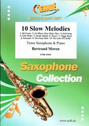 スロー・メロディー・10曲集（ベルトラント・モレン）（テナーサックス+ピアノ）【10 Slow Melodies】