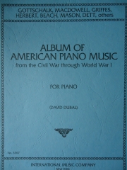アメリカン・ピアノ・アルバム（ピアノ）【Album of American Piano Music】