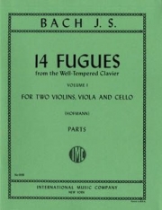 14のフーガ・Vol.1（バッハ）（弦楽四重奏）【14 Fugues (from The Well-Tempered Clavier) Volume I 】