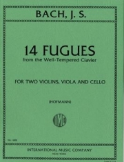 14のフーガ・Vol.2（バッハ）（弦楽四重奏）【14 Fugues (from The Well-Tempered Clavier) Volume II 】