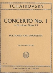 ピアノ協奏曲・第1番・変ロ短調・Op.23（チャイコフスキー）（ピアノ二重奏）【Concerto No. 1 in B flat minor, Opus 23】