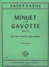 メヌエットとガボット・Op.65「7重奏曲」より（カミーユ・サン＝サーンス）（ピアノ二重奏）【Minuet and Gavotte, Opus 65 (from Septet)】