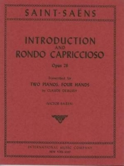 序奏とロンド・カプリチオーソ・Op.28（カミーユ・サン＝サーンス）（ピアノ二重奏）【Introduction & Rondo Capriccioso, Opus 28】