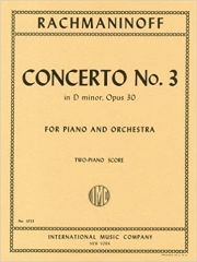 ピアノ協奏曲・第3番・ニ短調・Op.30（セルゲイ・ラフマニノフ）（ピアノ二重奏）【Concerto No. 3 in D minor, Opus 30】