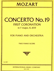 ピアノ協奏曲・第19番・ヘ長調・K.459（モーツァルト）（ピアノ二重奏）【Concerto No. 19 in F major, K. 459】