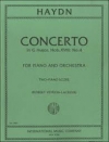 ピアノ協奏曲・ト長調・Hob.18・第4番（フランツ・ヨーゼフ・ハイドン）（ピアノ二重奏）【Concerto in G major, Hob. XVIII: No. 4】