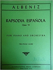 スペイン狂詩曲・Op.70（イサーク・アルベニス）（ピアノ二重奏）【Rapsodia Española, Opus 70】