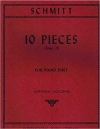 10の小品・Op.26（フローラン・シュミット）（ピアノ二重奏）【Ten Pieces, Opus 26】