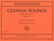 ドイツ風ロンド・Op.25（モーリッツ・モシュコフスキ）（ピアノ二重奏）【German Rondos, Opus 25】