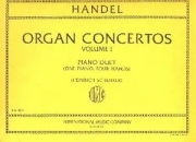 12のオルガン協奏曲・第1巻 (ヘンデル)（ピアノ二重奏）【Twelve Organ Concertos: Volume I (Nos. 1-6)】