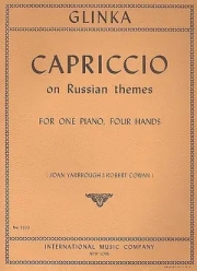 奇想曲 (ミハイル・イヴァノヴィチ・グリンカ)（ピアノ二重奏）【Capriccio】