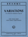 シューマンの主題による変奏曲・Op.23 (ヨハネス・ブラームス)（ピアノ二重奏）【Variations (on a theme by Schumann), Opus 23】