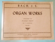 オルガン作品集・第1巻（バッハ）（ピアノ二重奏）【Organ Works: Volume I】