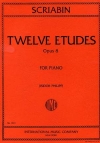 12の練習曲・Op.8（アレクサンドル・スクリャービン）（ピアノ）【Twelve Études, Opus 8】