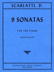 9つのピアノ・ソナタ選集（ドメニコ・スカルラッティ）（ピアノ）【Nine Selected Sonatas】