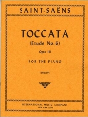 トッカータ (練習曲 第6番) Op.111（カミーユ・サン＝サーンス）（ピアノ）【Toccata (Etude No. 6), Opus 111】