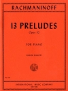 13の前奏曲・Op.32（セルゲイ・ラフマニノフ）（ピアノ）【13 Preludes, Opus 32】