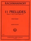 11の前奏曲・Op.23＆前奏曲・Op.3・No.2（セルゲイ・ラフマニノフ）（ピアノ）【11 Preludes, Opus 23 & Opus 3, No. 2】