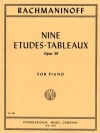 絵画的練習曲《音の絵》Op.39（セルゲイ・ラフマニノフ）（ピアノ）【Nine Etudes-Tableaux, Opus 39】
