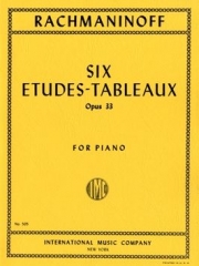 絵画的練習曲《音の絵》Op.33（セルゲイ・ラフマニノフ）（ピアノ）【Six Etudes-Tableaux, Opus 33】