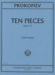 10の小品・Op.12（セルゲイ・プロコフィエフ）（ピアノ）【Ten Pieces, Opus 12】