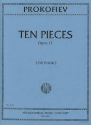 10の小品・Op.12（セルゲイ・プロコフィエフ）（ピアノ）【Ten Pieces, Opus 12】