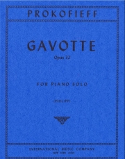 ガボット・嬰ヘ短調・Op.32（セルゲイ・プロコフィエフ）（ピアノ）【Gavotta in F sharp minor, Opus 32】