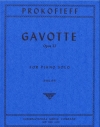 ガボット・嬰ヘ短調・Op.32（セルゲイ・プロコフィエフ）（ピアノ）【Gavotta in F sharp minor, Opus 32】