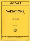 「あのね、お母さん」による変奏曲 (きらきら星変奏曲)（モーツァルト）（ピアノ）【Variations on Ah, vous dirai-je, maman】