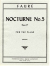 夜想曲・第5番・変ロ長調・Op37 (ガブリエル・フォーレ)（ピアノ）【Nocturne No. 5 in B flat major, Opus 37】