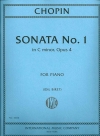 ソナタ・ハ短調・Op.4 (フレデリック・ショパン)（ピアノ）【Sonata in C minor, Opus 4】