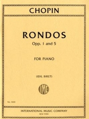 ロンド・Op.1，5 (フレデリック・ショパン)（ピアノ）【Rondos, Opp. 1 and 5】