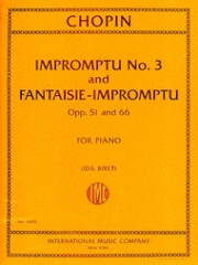 即興曲・第3番・変ト長調・Op.51＆幻想即興曲・嬰ハ短調・Op.66 (フレデリック・ショパン)（ピアノ）【Impromptu No. 3 in G flat major, Opus 51 and Fantaisie-Imp】