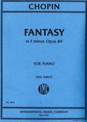幻想曲・ヘ短調・Op.49 (フレデリック・ショパン)（ピアノ）【Fantasy, Opus 49】