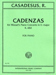 モーツァルト・ピアノ協奏曲・第22番・K.482・カデンツァ (ロベール・カサドシュ)（ピアノ）【Cadenzas to MOZART'S Concerto No. 22, K. 482】