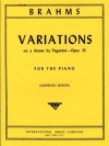 パガニーニの主題による28の変奏曲・イ短調・Op35 (ヨハネス・ブラームス)（ピアノ）【28 Variations in A minor On a Theme by Paganini, Opus 35】