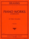 ピアノ全集・第1巻 (ヨハネス・ブラームス)（ピアノ）【Complete Piano Works. Volume I】