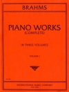 ピアノ全集・第1巻 (ヨハネス・ブラームス)（ピアノ）【Complete Piano Works. Volume I】