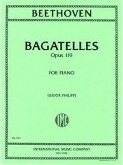 11のバガテル・Op.119（ベートーヴェン）（ピアノ）【Bagatelles. 11 Pieces, Opus 119】