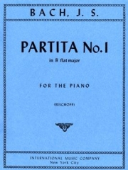 パルティータ・第1番・変ロ長調・S.825（バッハ）（ピアノ）【Partita No. 1 in B flat major, S. 825】