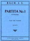 パルティータ・第1番・変ロ長調・S.825（バッハ）（ピアノ）【Partita No. 1 in B flat major, S. 825】