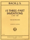 3声のシンフォニア（バッハ）（ピアノ）【15 Three-Part Inventions, S. 787-801】