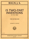 2声のインベンション（バッハ）（ピアノ）【15 Two-Part Inventions, S.772-786】