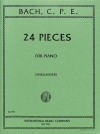24の小品（カール・フィリップ・エマヌエル・バッハ）（ピアノ）【24 Pieces】